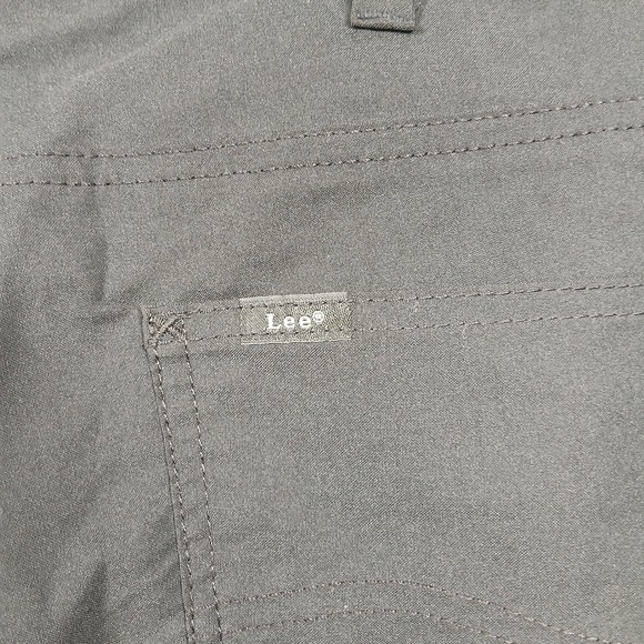 Lee Golf Series Pants Mens 36x32 Black Stretch Performance - Picture 4 of 9